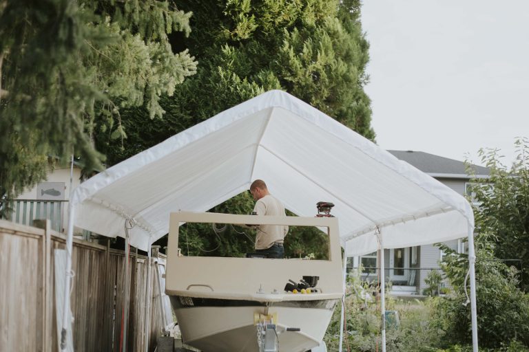 salty electric marine work on a small fishing boat