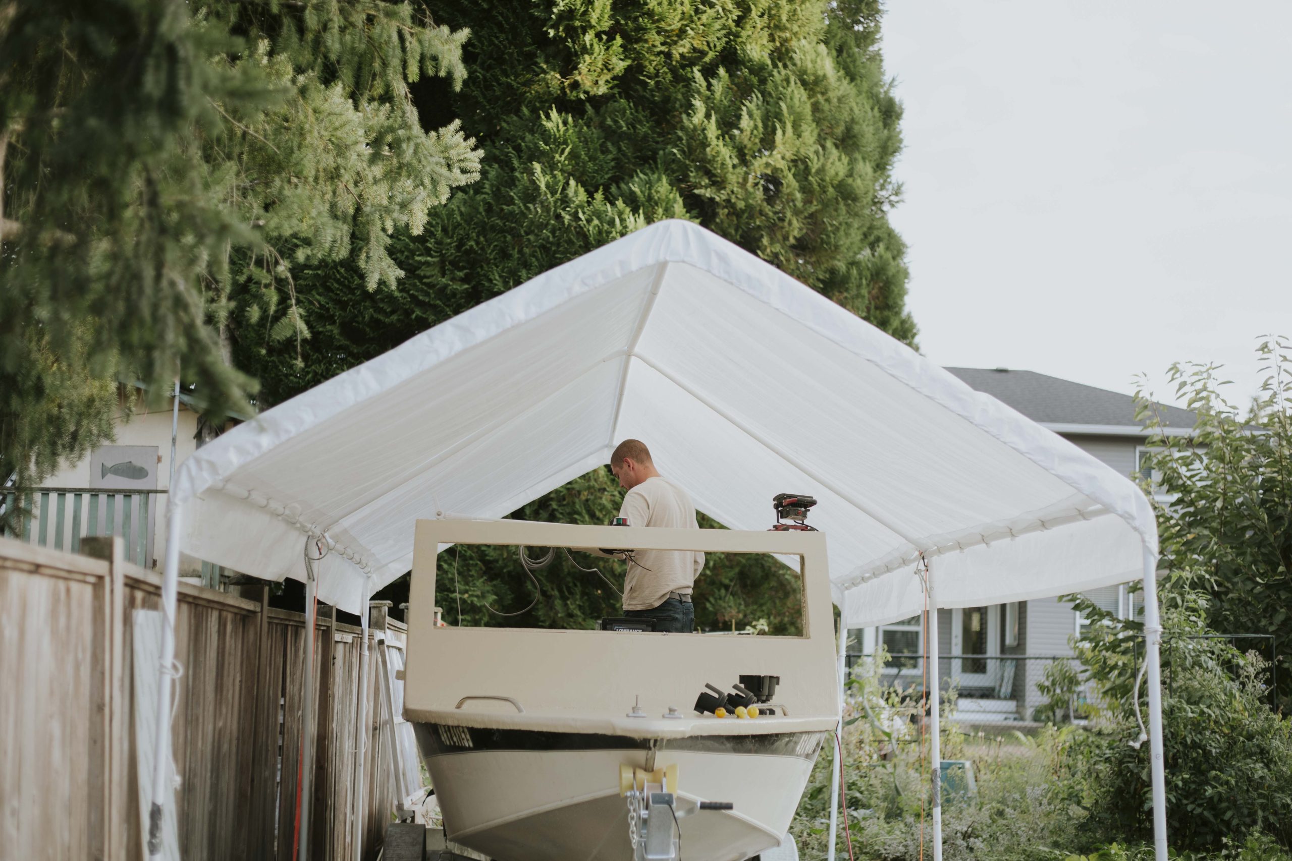 Handcrafted Small Fishing Boat